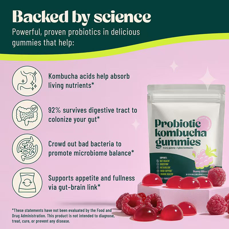 Probiotic Kombucha Gummies