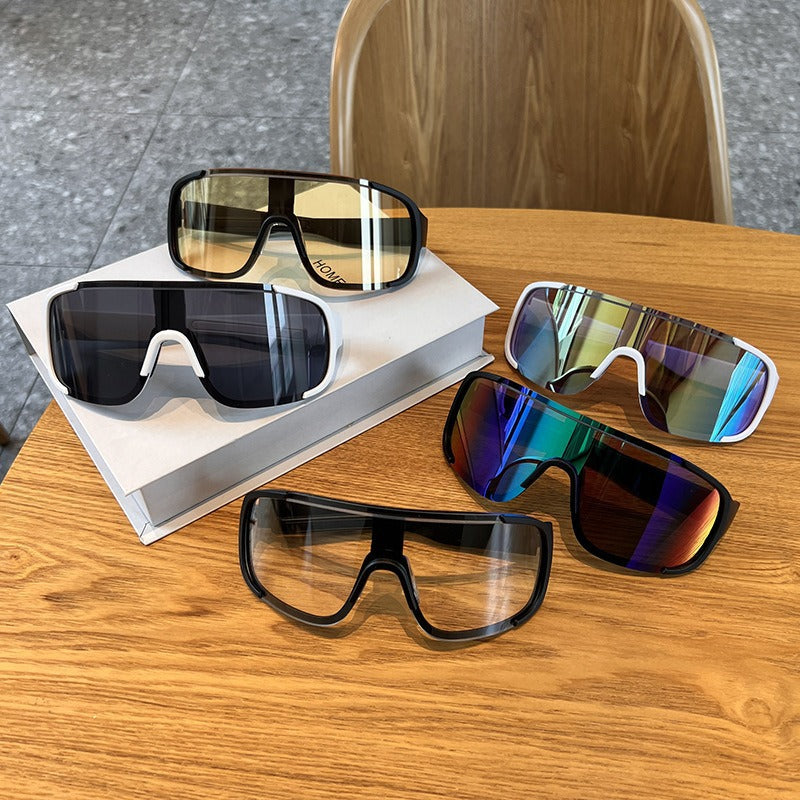 Outdoor Windproof Sports Sunglasses with UV Protection