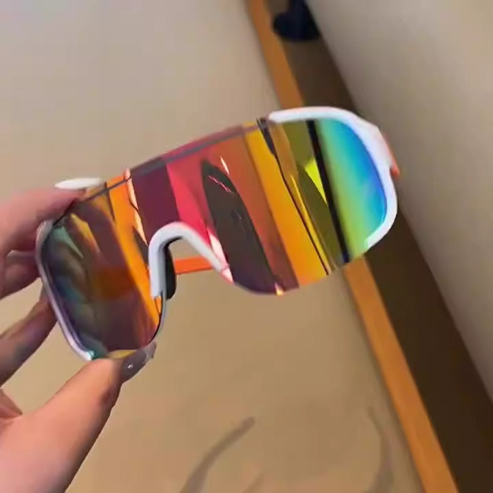 Outdoor Windproof Sports Sunglasses with UV Protection